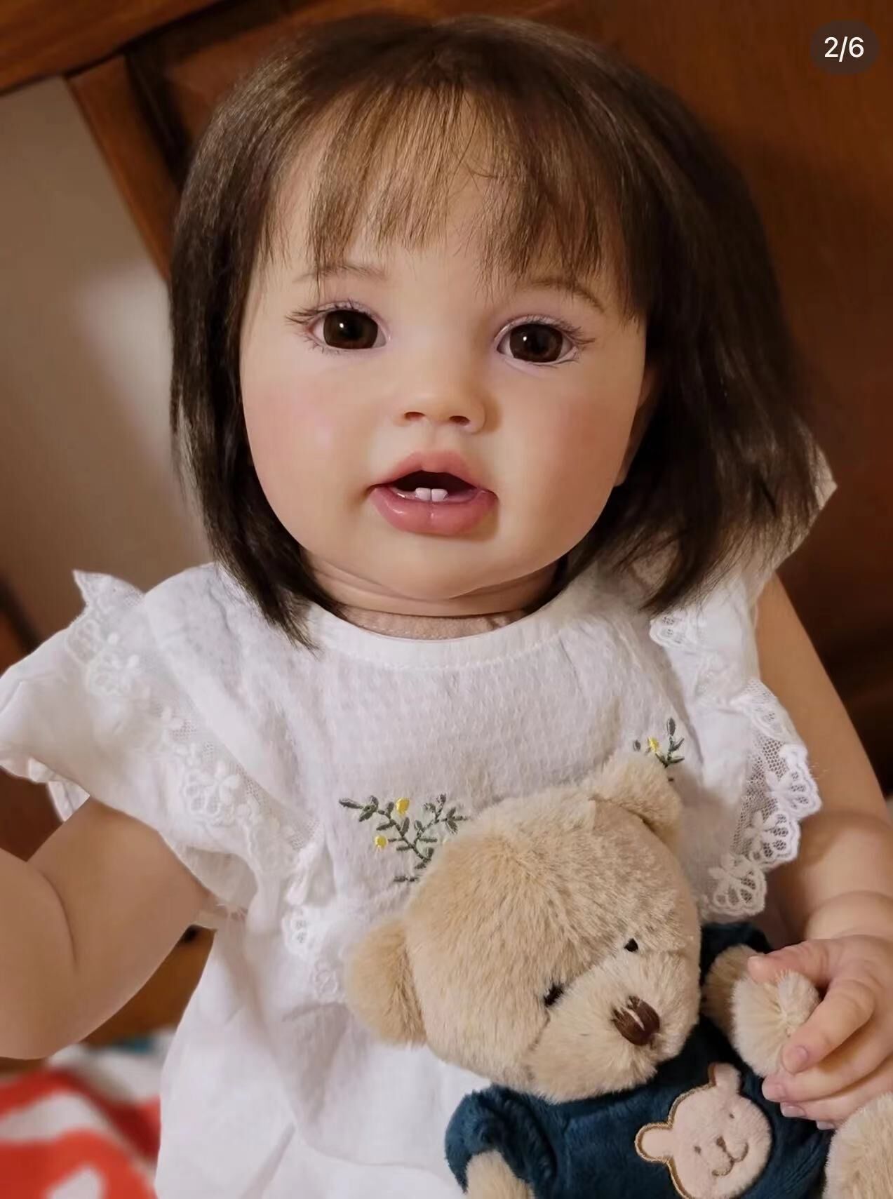 Ethnic Fashion Girls - 60cm Silicone Reborn Baby Dolls Princess
