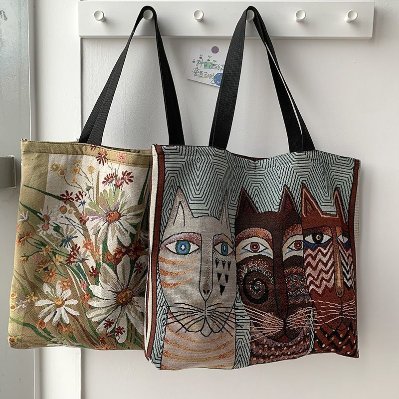 Boho Embroidered Canvas Tote B – Ethnic Fashion Book Bewertung und Preis