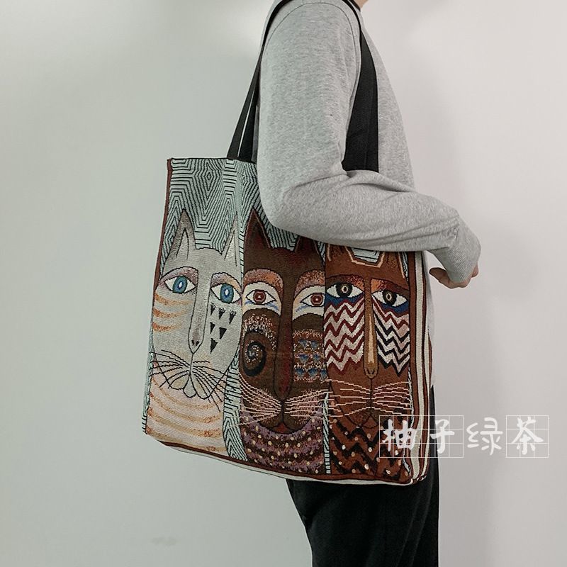 Boho Embroidered Canvas Tote B – Ethnic Fashion Book Bewertung und Preis