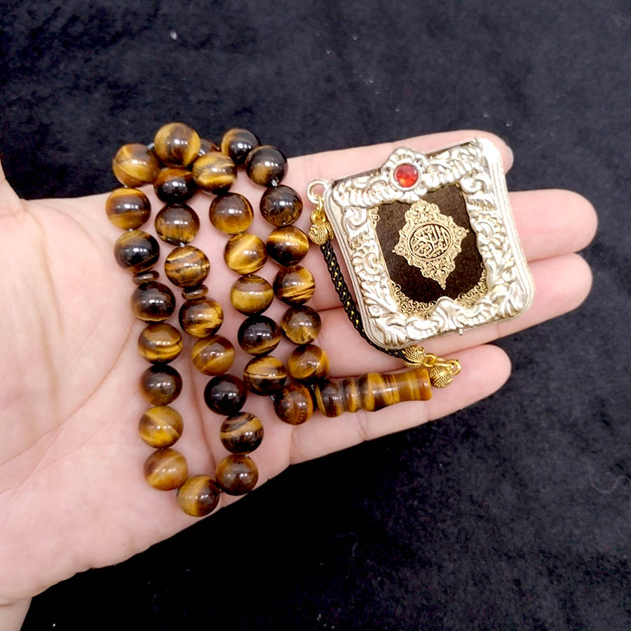 Tasbih Natural tiger eye stone – Ethnic Fashion Book Bewertung und Preis