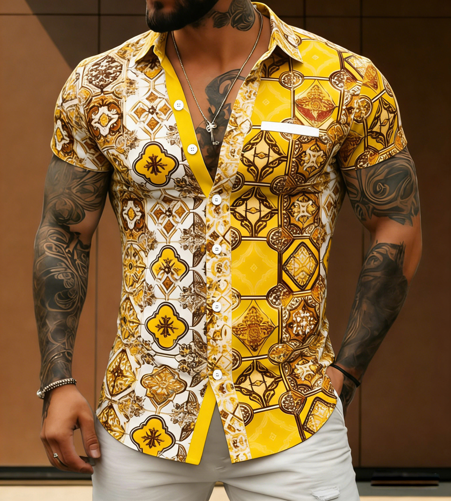 2026 Men's Retro Ethnic Style  – Ethnic Fashion Definition Bewertung und Preis