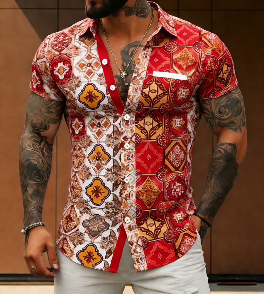 2026 Men's Retro Ethnic Style  – Ethnic Fashion Definition Bewertung und Preis