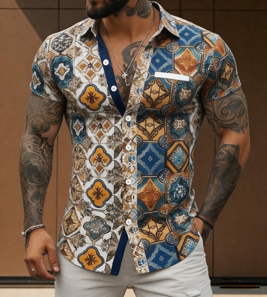 2026 Men's Retro Ethnic Style  – Ethnic Fashion Definition Bewertung und Preis