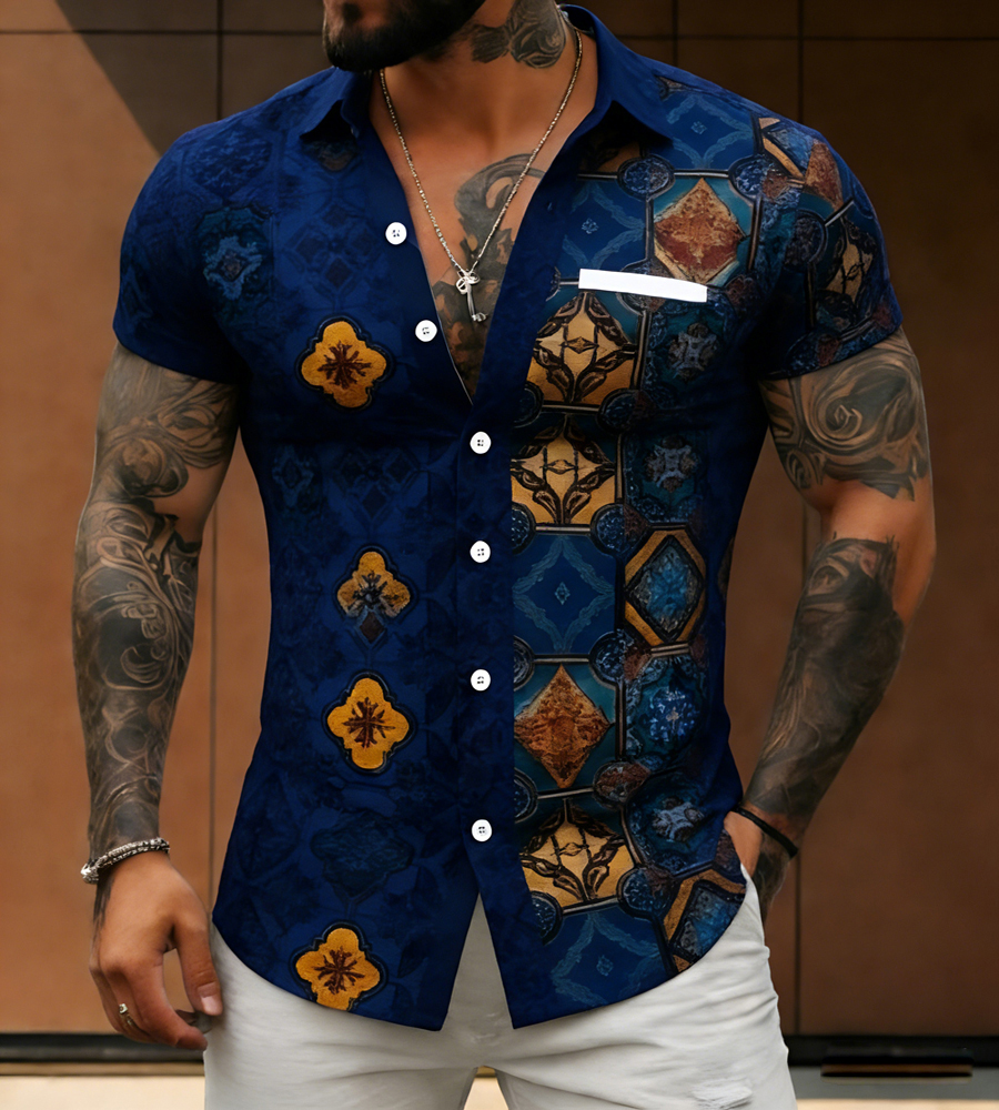 2026 Men's Retro Ethnic Style  – Ethnic Fashion Definition Bewertung und Preis
