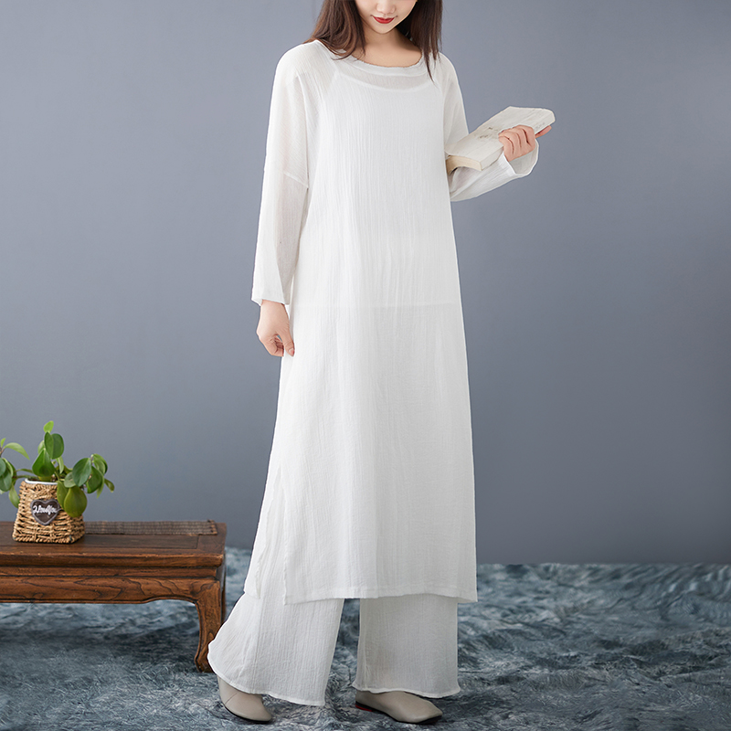 Loose Cotton Linen Dress Women – Ethnic Fashion Dress Bewertung und Preis