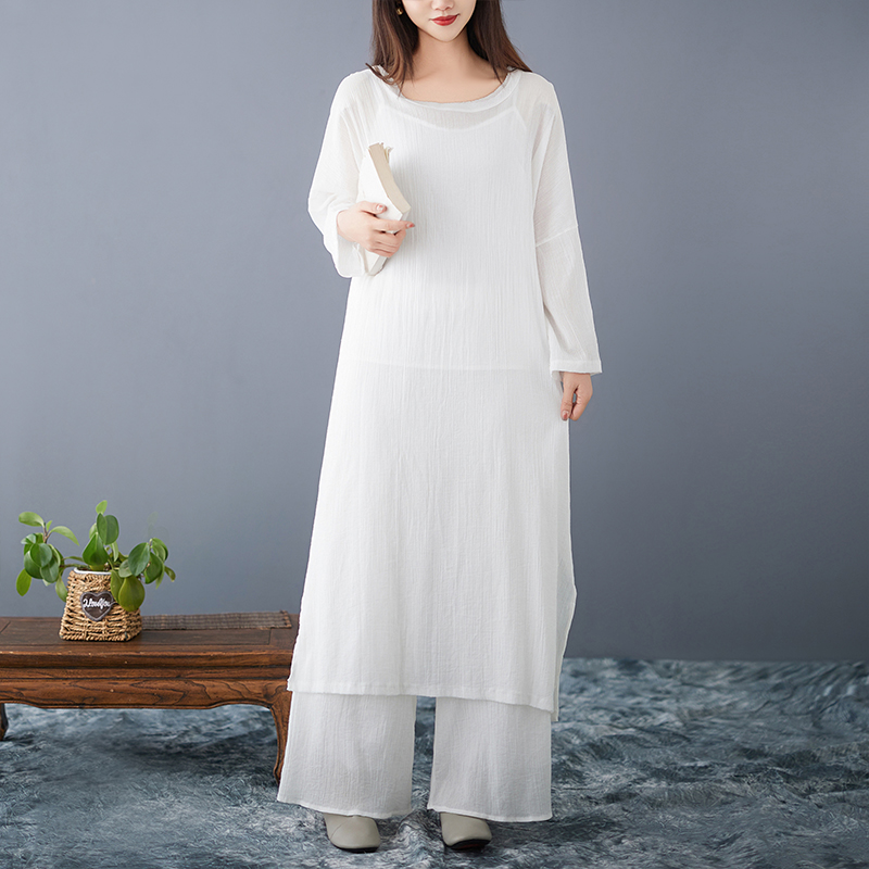 Loose Cotton Linen Dress Women – Ethnic Fashion Dress Bewertung und Preis