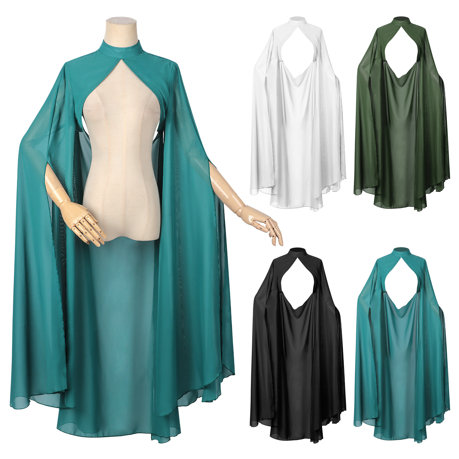 Ladies Green Chiffon Shawl Got – Ethnic Fashion Dress Bewertung und Preis