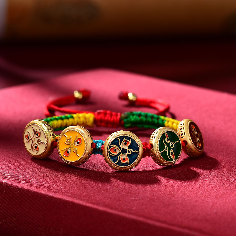 Tibetan Bracelet Hand Woven Ro – Ethnic Fashion Way Bewertung und Preis