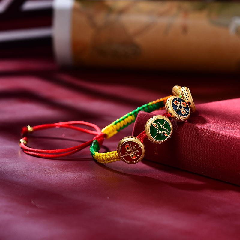 Tibetan Bracelet Hand Woven Ro – Ethnic Fashion Way Bewertung und Preis