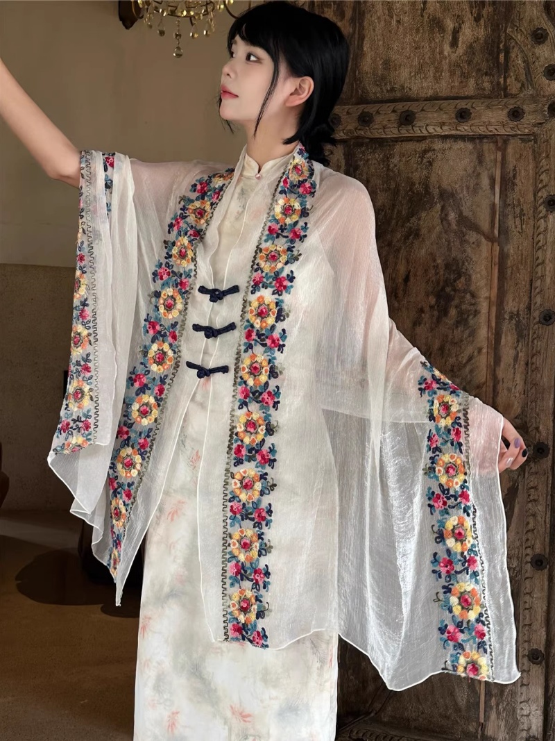 2025 Summer New Flower Embroid – Ethnic Fashion Photography Bewertung und Preis