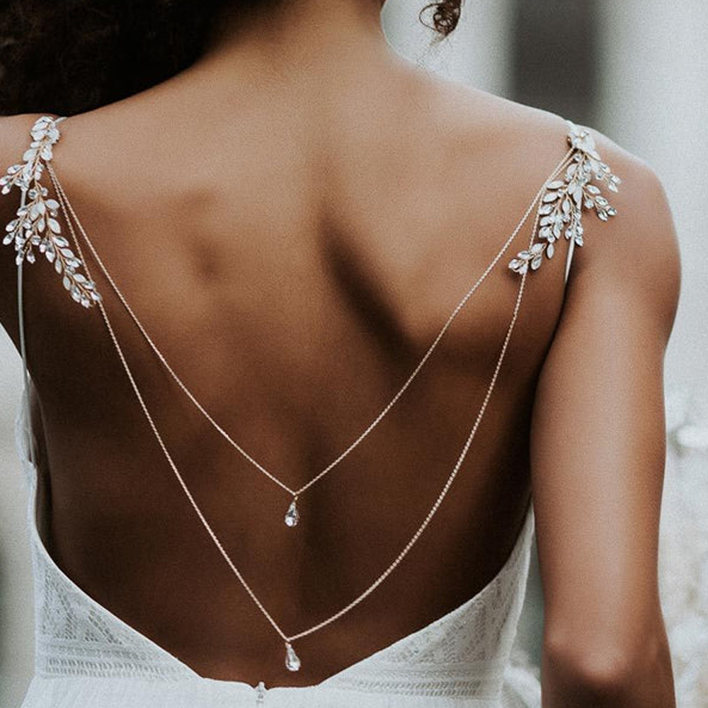 Zircon Tassel Pendant Back Cha – Ethnic Fashion Dress Bewertung und Preis
