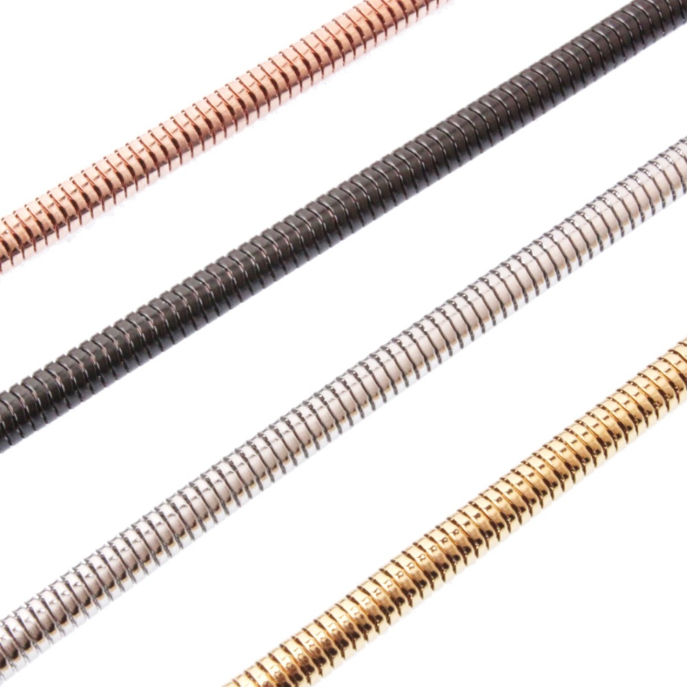4.2mm 60cm Rose Gold-Color Sta – Ethnic Chic Fashion Bewertung und Preis