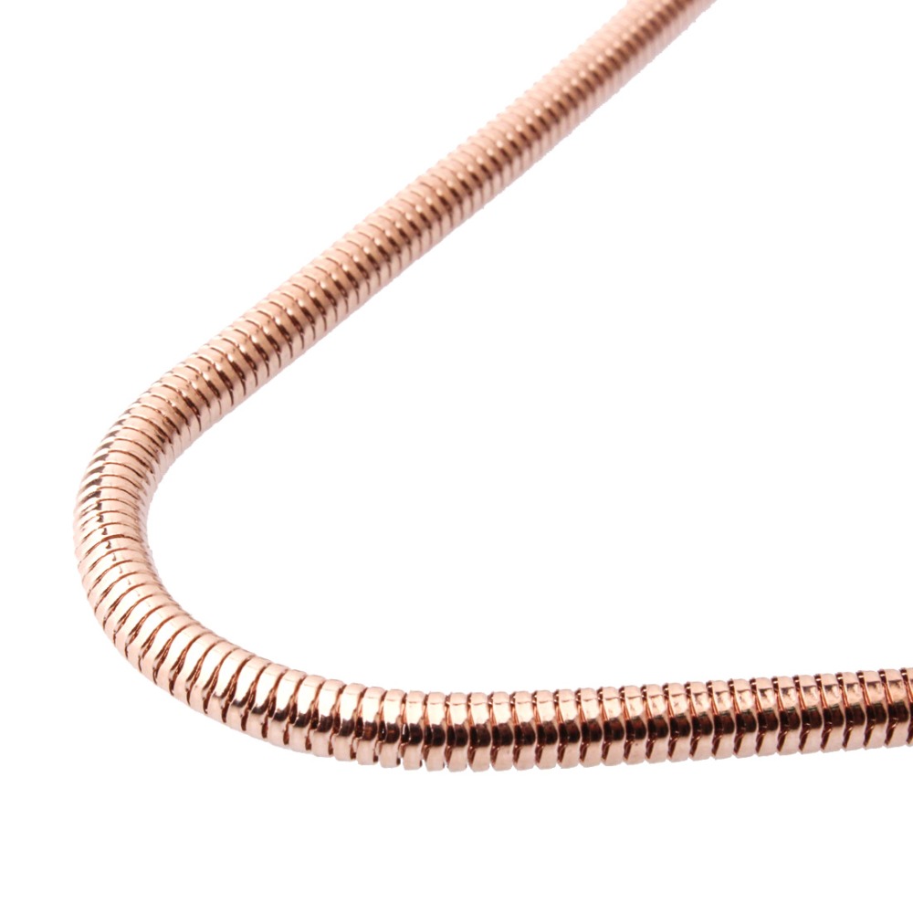 4.2mm 60cm Rose Gold-Color Sta – Ethnic Chic Fashion Bewertung und Preis