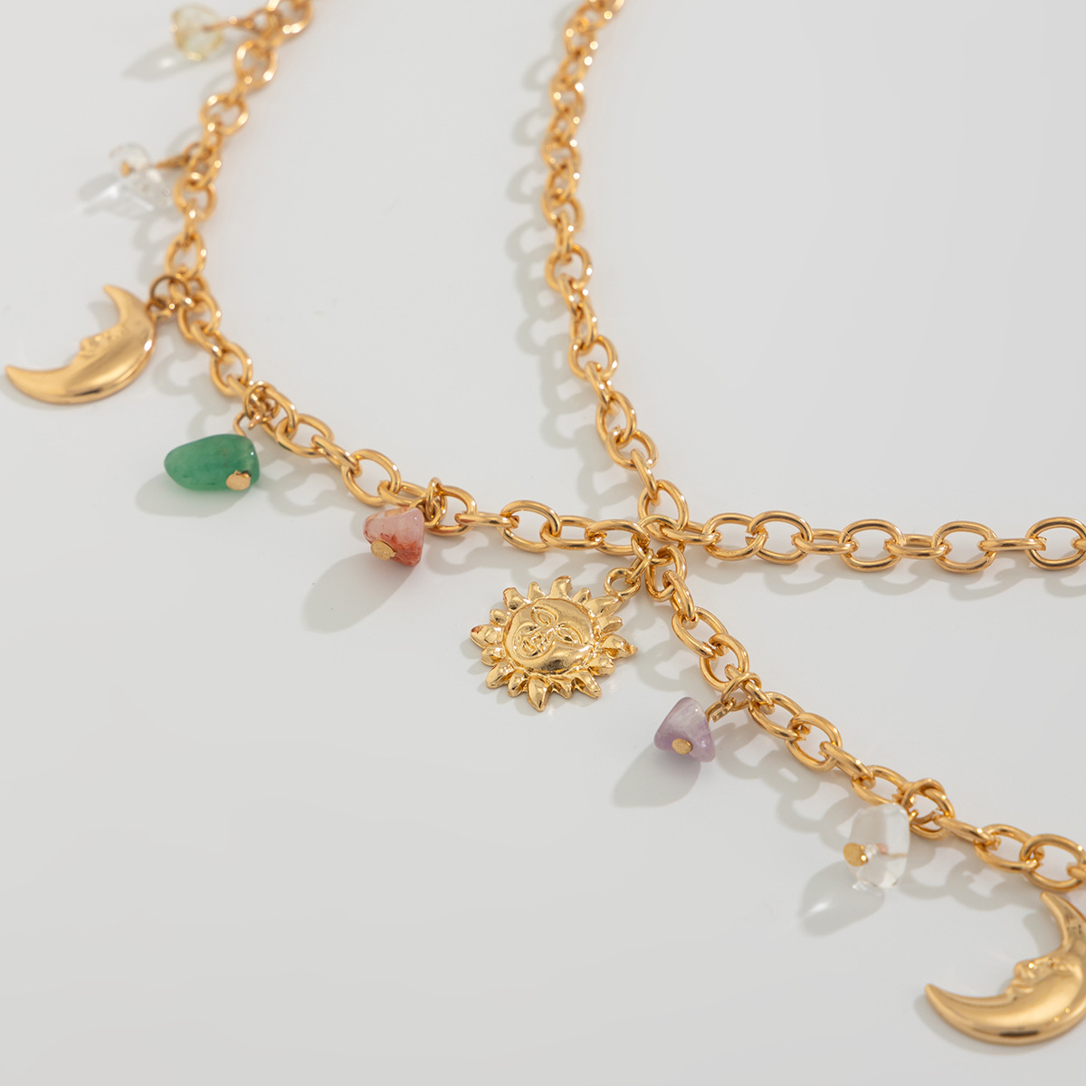 Boho Star Moon Sun Pendant Wai – Ethnic Fashion Girls Bewertung und Preis