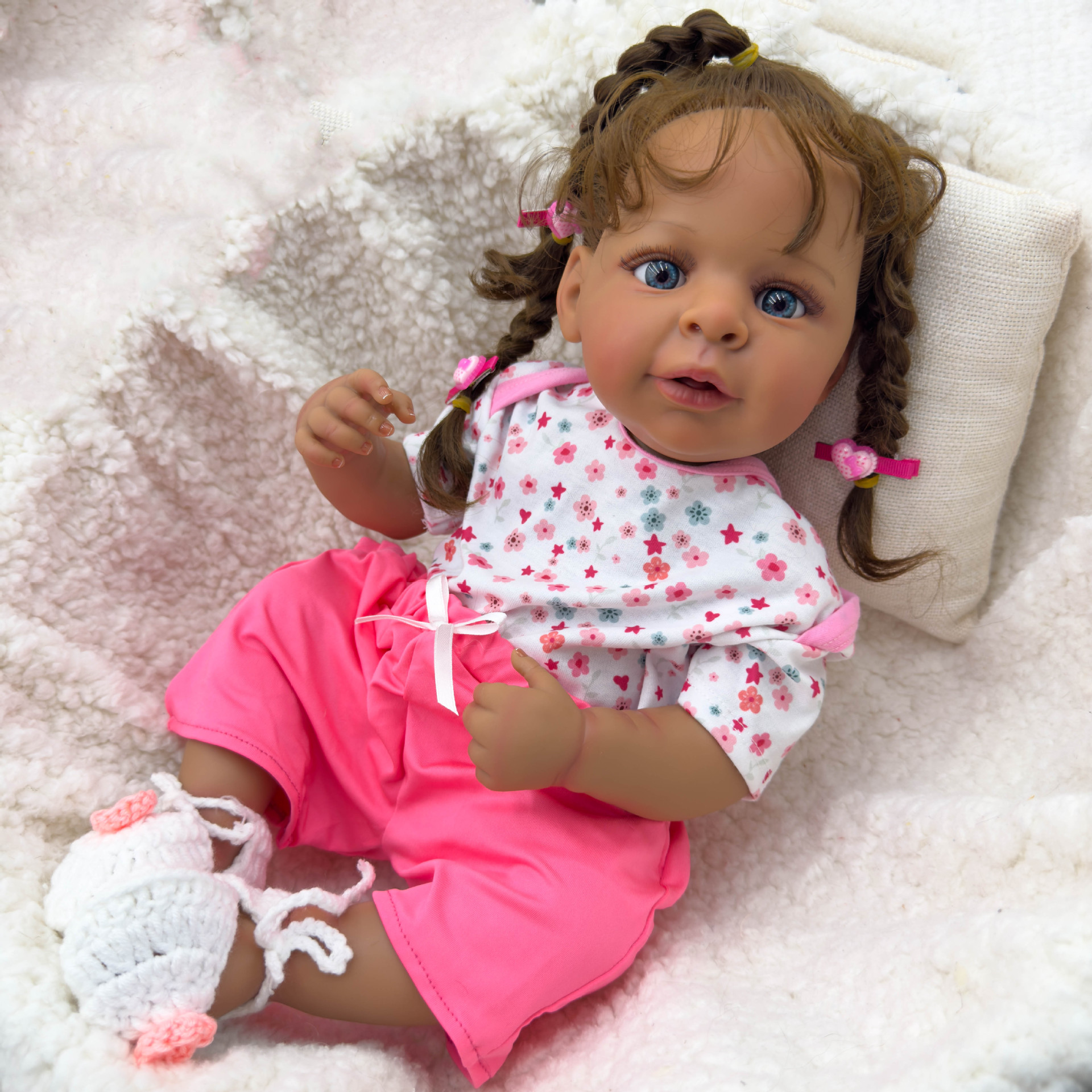 Dark Skin Jaylan Bebe Doll Reb – Ethnic Fashion Girls Bewertung und Preis