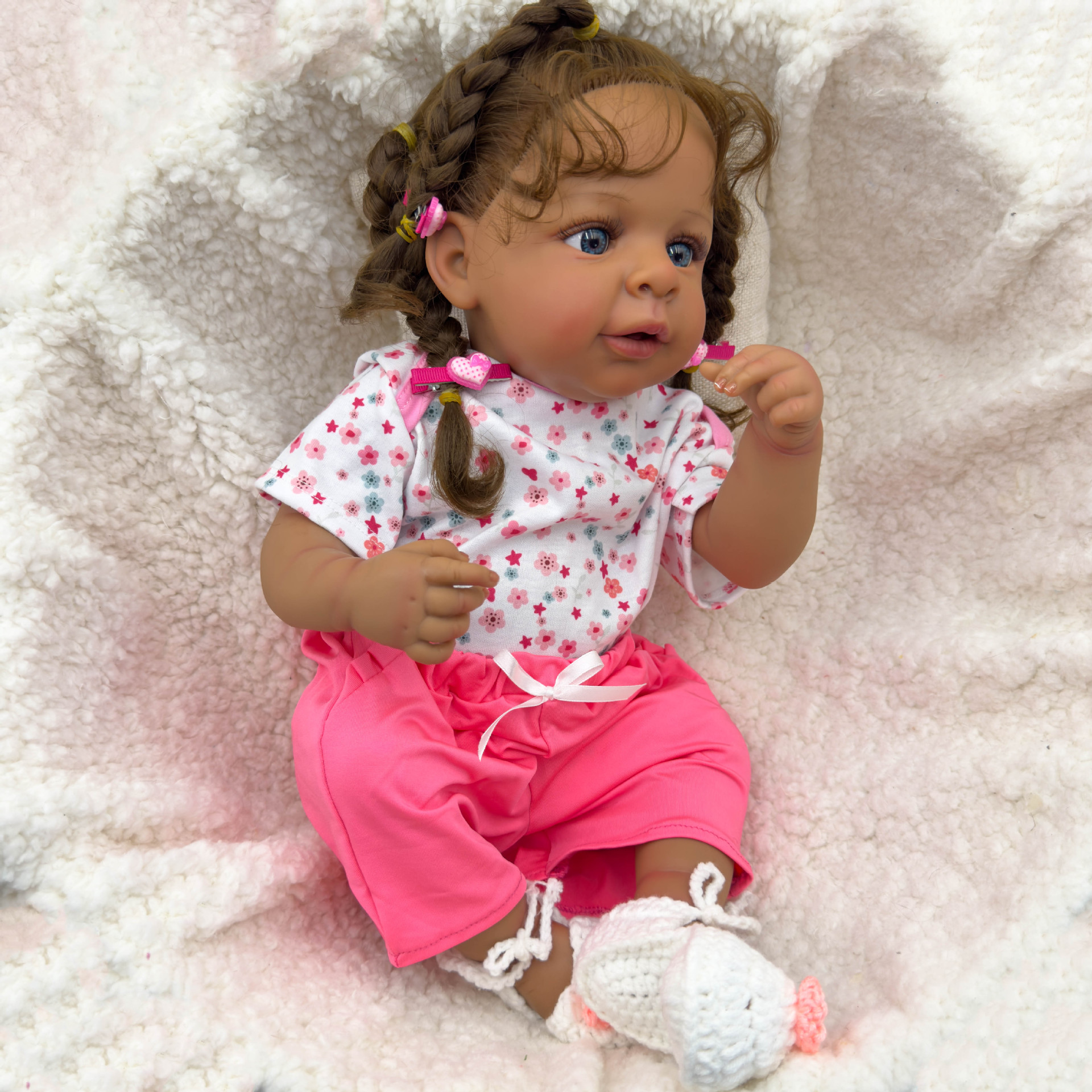 Dark Skin Jaylan Bebe Doll Reb – Ethnic Fashion Girls Bewertung und Preis