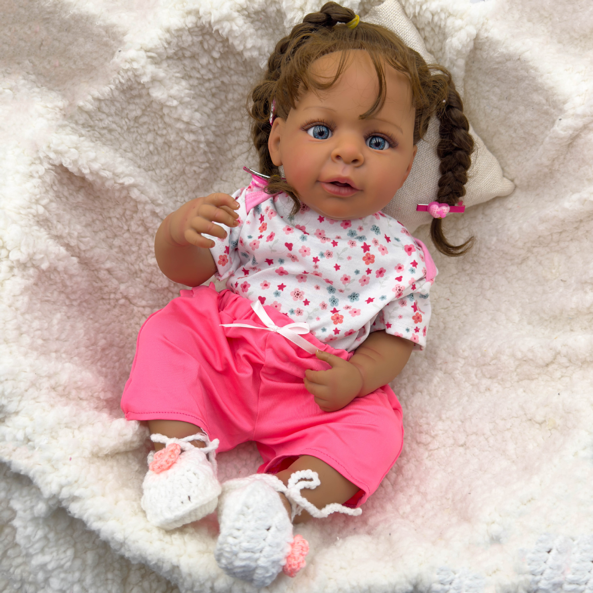 Dark Skin Jaylan Bebe Doll Reb – Ethnic Fashion Girls Bewertung und Preis