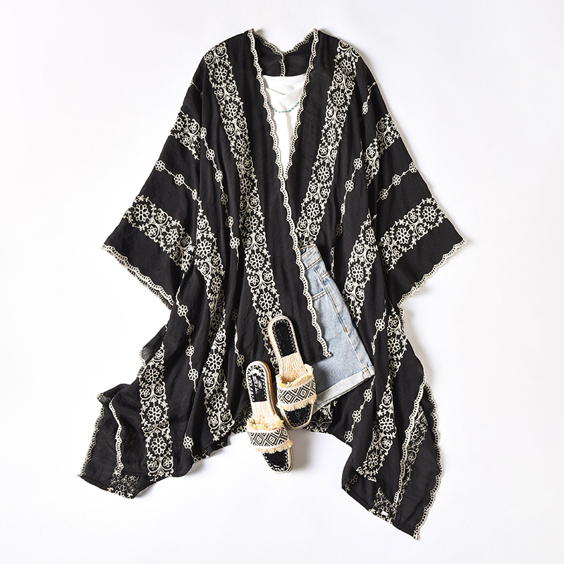 Retro Holiday Shawl Warm Flora – Ethnic Fashion Photography Bewertung und Preis