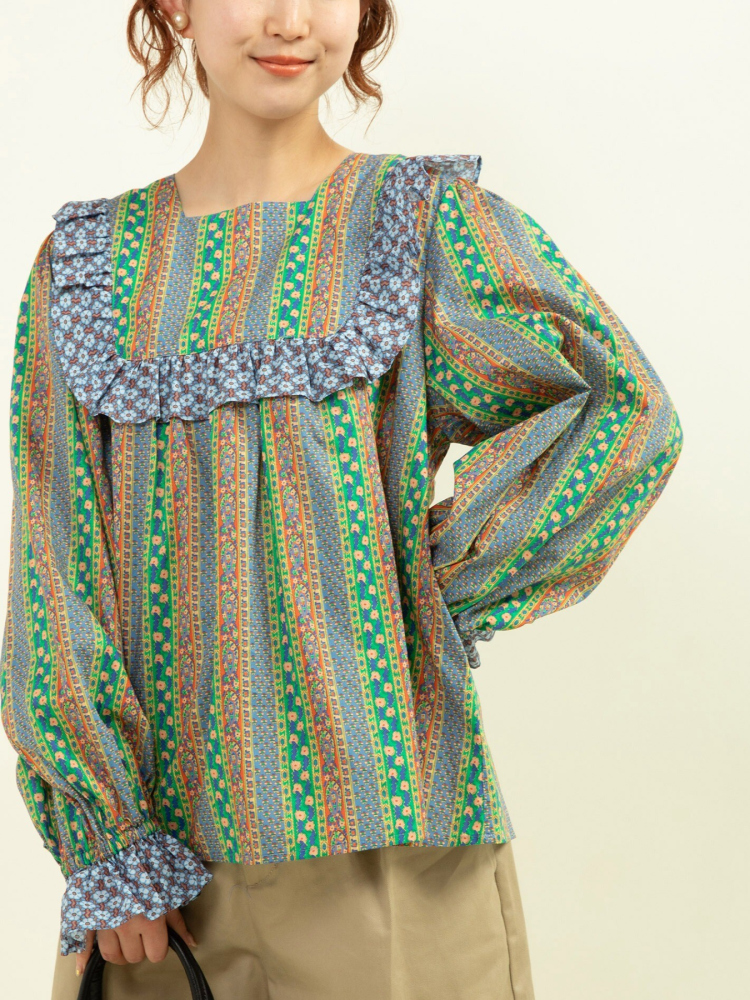 Sweet Floral Print Shirt with  – Ethnic Fashion Brand Bewertung und Preis