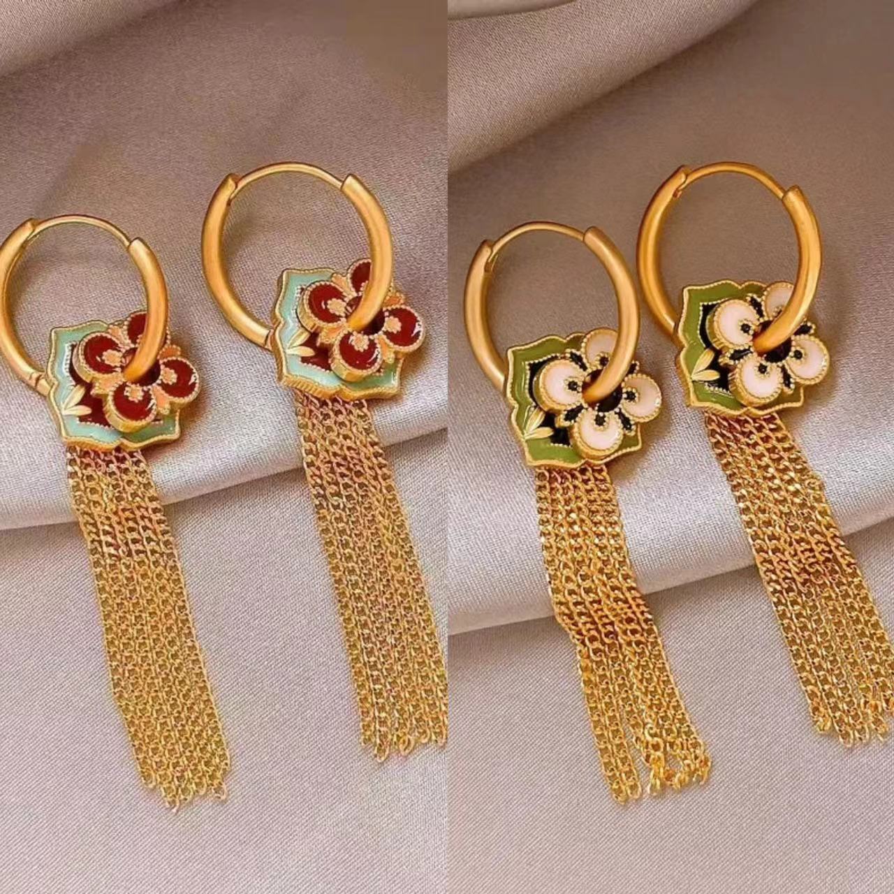 New Chinese Fashion Flower Sha – Ethnic Fashion Way Bewertung und Preis