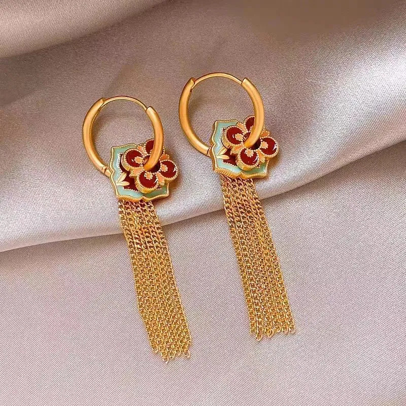New Chinese Fashion Flower Sha – Ethnic Fashion Way Bewertung und Preis