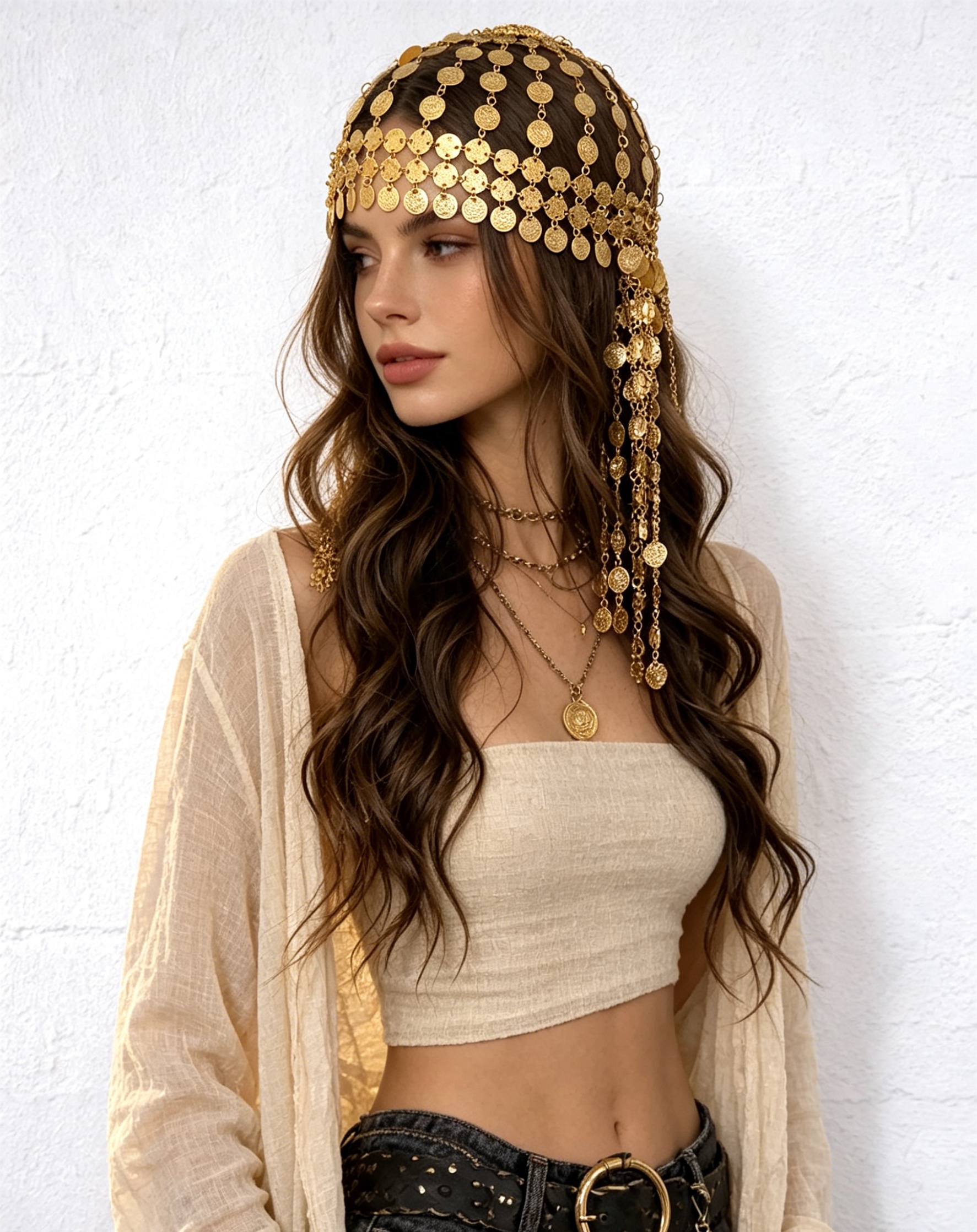 1pc New Trendy Ethnic Style Fo – Ethnic Fashion Girls Bewertung und Preis