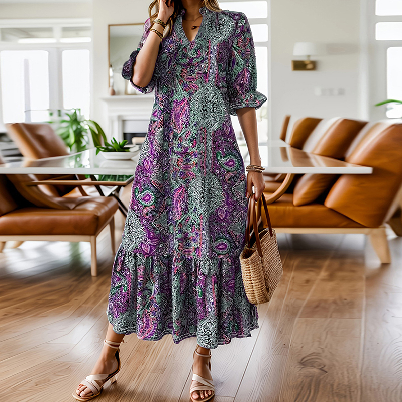 Summer Maxi Dresses For Women  – Ethnic Fashion Dress Bewertung und Preis