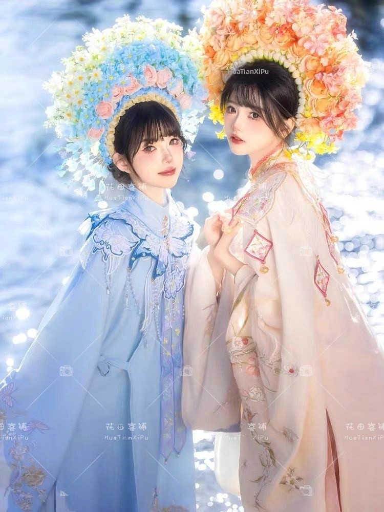 Xunpu Girl's Ming Dynasty Hanf – Ethnic Fashion Photography Bewertung und Preis