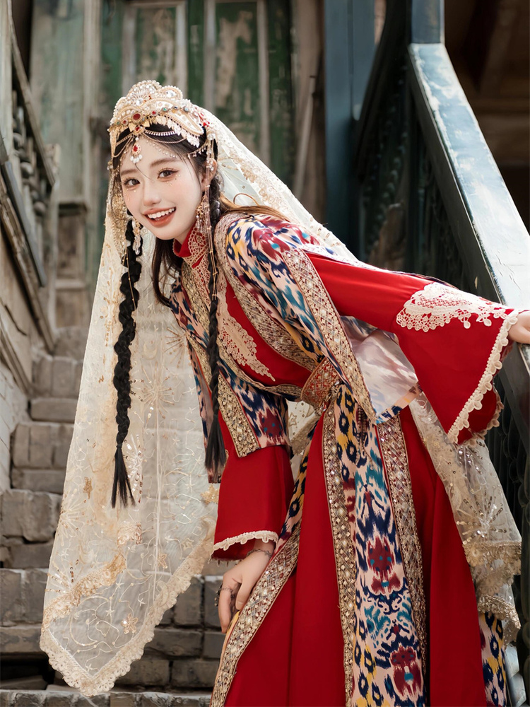 Princess Style Xinjiang Uygur  – Ethnic Fashion Photography Bewertung und Preis