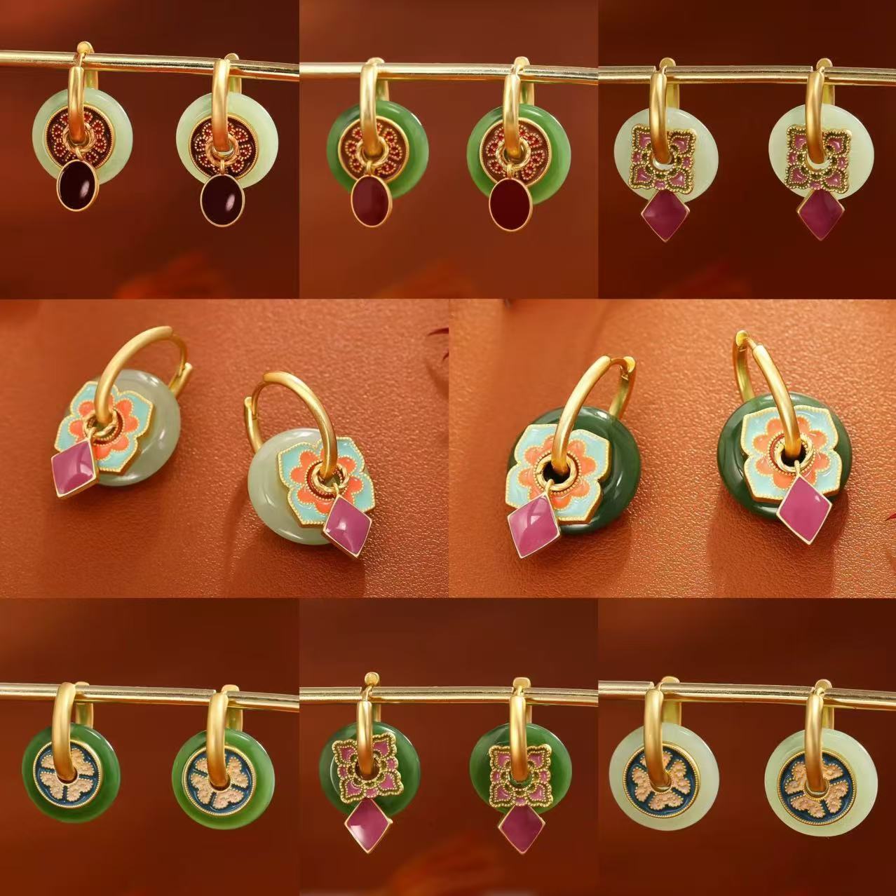 S925 New Chinese-style Earring – Ethnic Fashion Way Bewertung und Preis