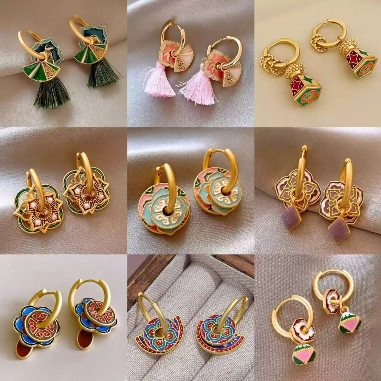 S925 New Chinese-style Earring – Ethnic Fashion Way Bewertung und Preis