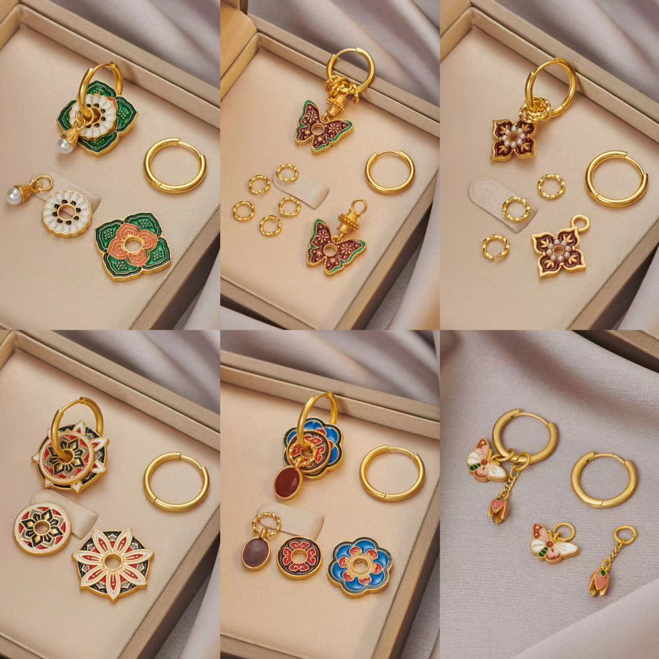 Vintage Chinese Colorful Ename – Ethnic Fashion Way Bewertung und Preis