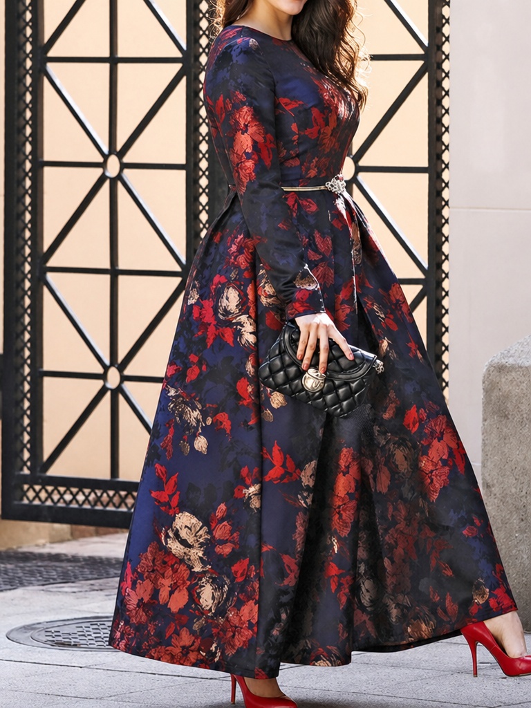 DEVCHATA Plus Size Women Vinta – Ethnic Fashion Dress Bewertung und Preis