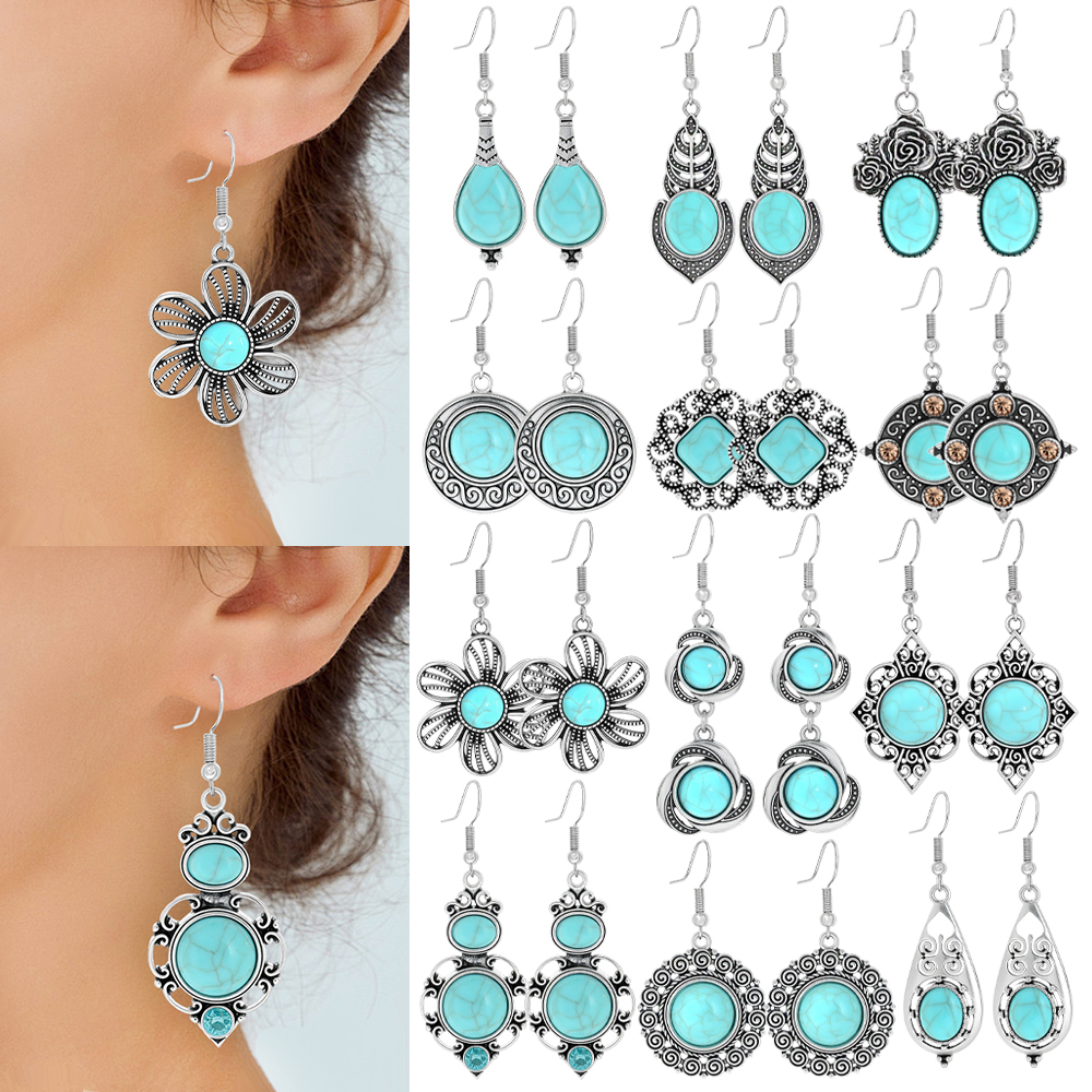 Ethnic Style Drop Earrings wit – Ethnic Chic Fashion Bewertung und Preis