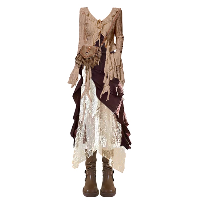 Autumn New Irregular Slim Fit  – Ethnic Fashion Dress Bewertung und Preis