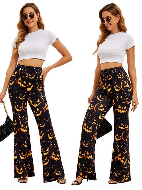 Halloween Bat Pumpkin Print Wo – Ethnic Fashion Brand Bewertung und Preis