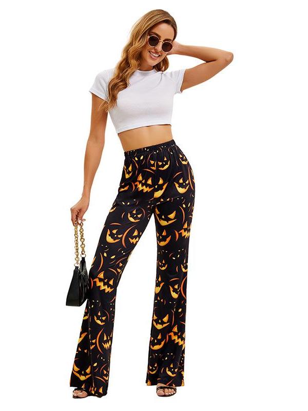 Halloween Bat Pumpkin Print Wo – Ethnic Fashion Brand Bewertung und Preis
