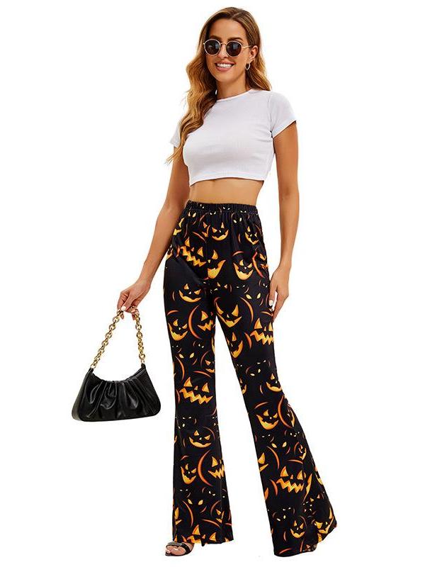 Halloween Bat Pumpkin Print Wo – Ethnic Fashion Brand Bewertung und Preis