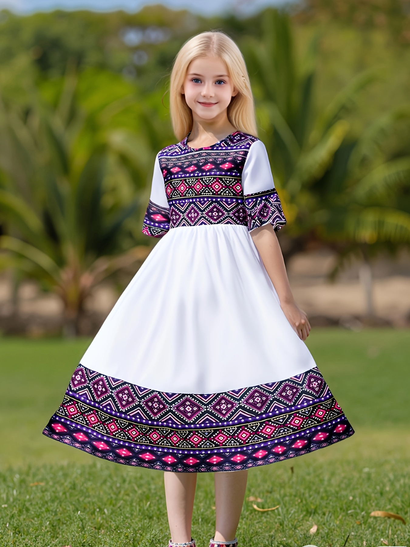 Summer children girls ethnic s – Ethnic Fashion Girls Bewertung und Preis