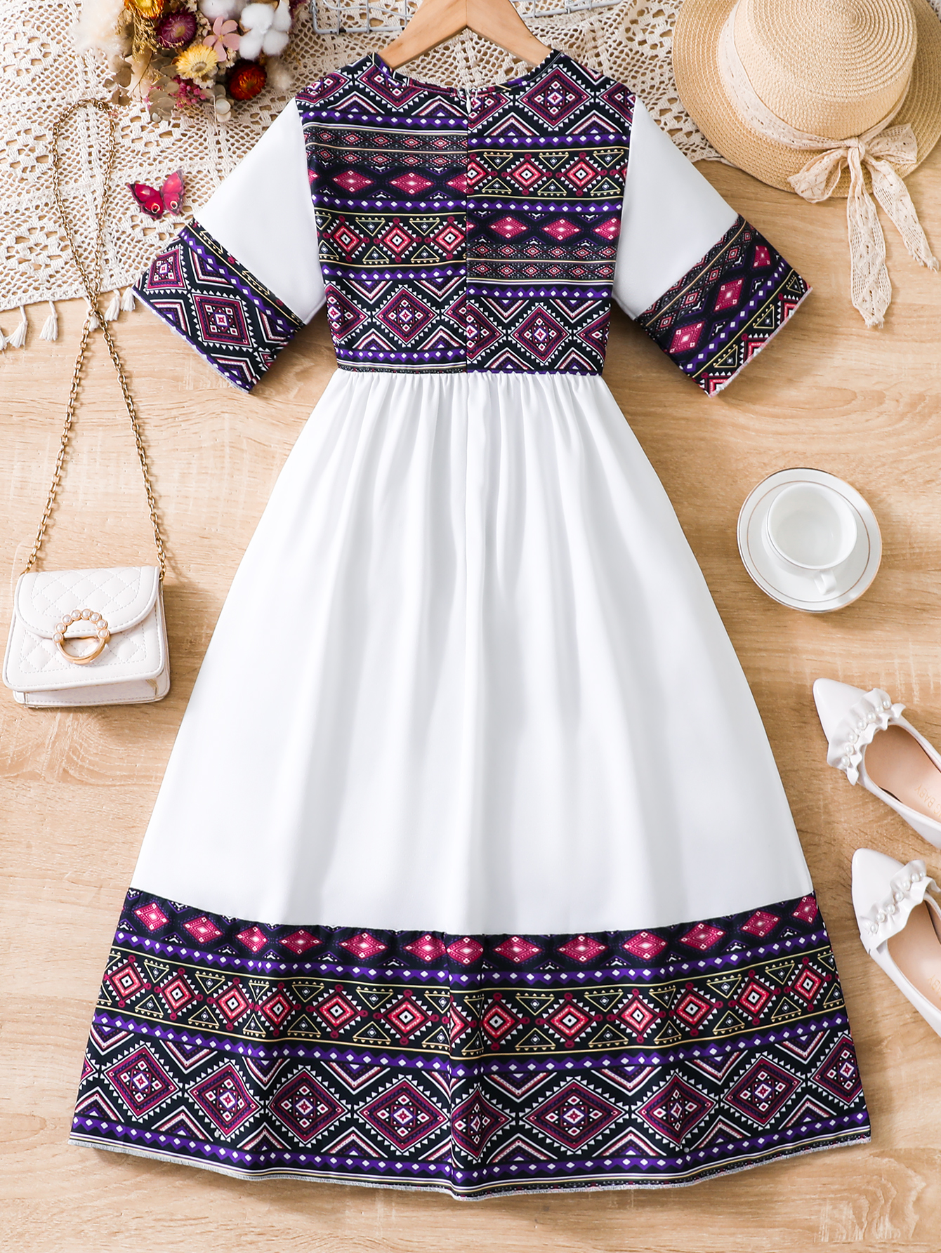 Summer children girls ethnic s – Ethnic Fashion Girls Bewertung und Preis
